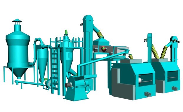 High-voltage Electrostatic Separator in Al-plastic Recycling Line