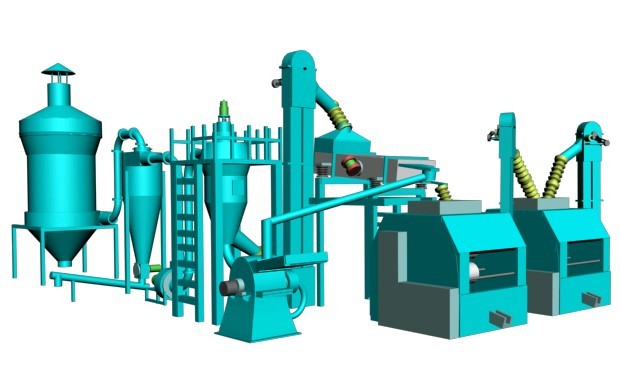 High-voltage Electrostatic Separator in Al-plastic Recycling Line